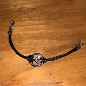 Peace Sign Bracelet